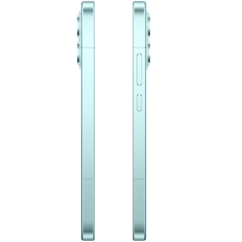 Xiaomi Poco F8 Pro 5G 12GB/512GB Azul con pantalla bezel‑less, módulo de cámara trasera triple y acabado azul metalizado; logo HyperOS en display