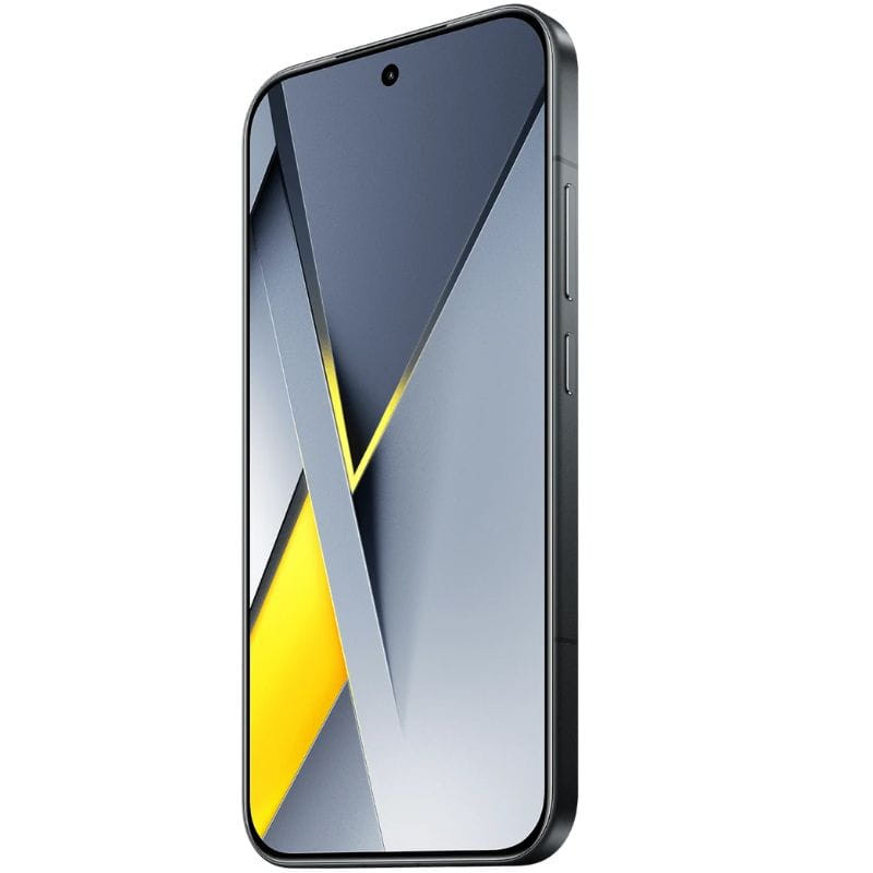 Xiaomi Poco F8 Pro 5G 12GB/512GB Negro con módulo de cuatro cámaras traseras en relieve, lentes grandes simétricos y acabado mate elegante con detalle Sound