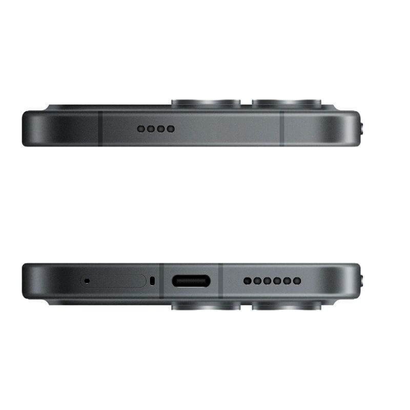 Xiaomi Poco F8 Pro 5G 12GB/512GB Negro con pantalla perforada central, tres cámaras traseras grandes, bordes planos y acabados en negro, verde y plata