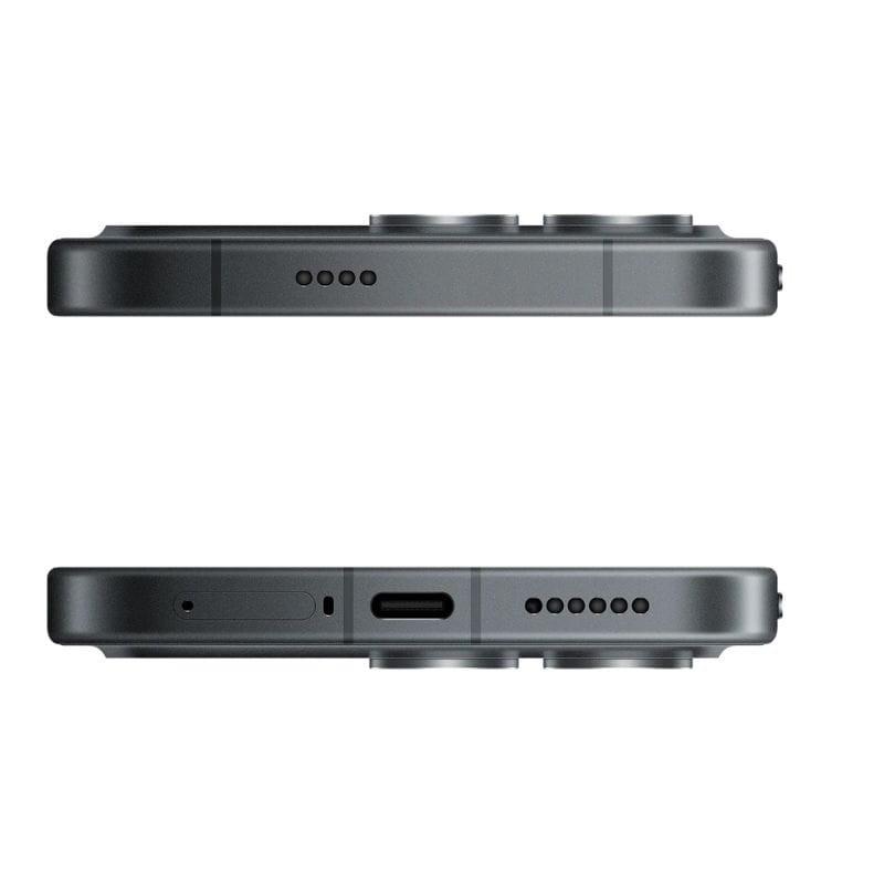 Xiaomi Poco F8 Pro 5G 12GB/256GB Negro con diseño de bordes planos, pantalla perforada y triple cámara trasera grande; acabados en negro, plata y verde