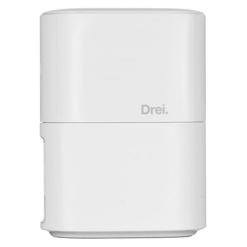 ZTE MF18A WiFi 2,4 GHz / 5 GHz - Router blanco compacto con acabado mate, diseño rectangular minimalista y logo Drei en el frontal