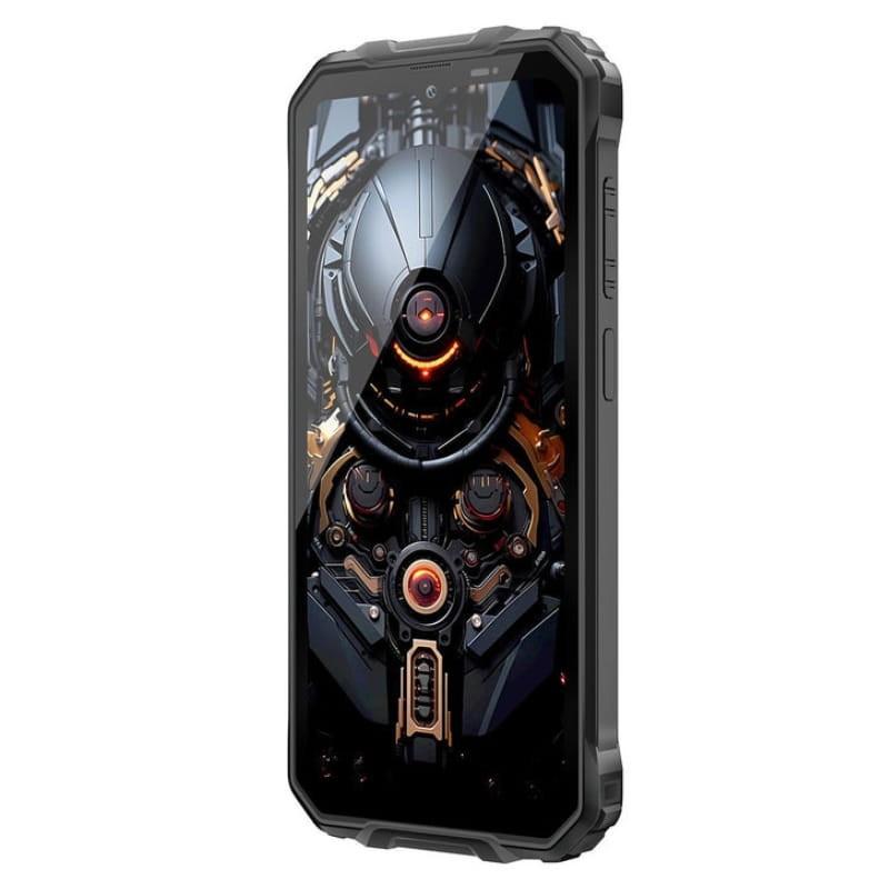 Oscal Marine 2 8GB/128GB Preto Rugged tablet com corpo robusto, laterais reforçadas, tela grande e design industrial futurista em destaque na interface