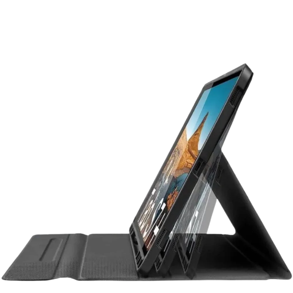 Funda con teclado para Lenovo Idea Tab 11 con soporte ajustable tipo atril, cubierta plegable y ranura para lápiz, protección robusta y ángulos de visión