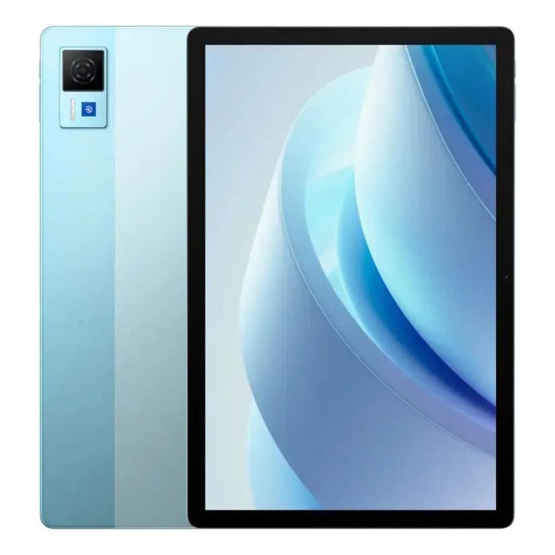 Doogee U13 Vip Edition 13 tablet azul com tela ampla bordas finas, câmera traseira quadrada com flash e acabamento degradê elegante 6GB 256GB WiFi