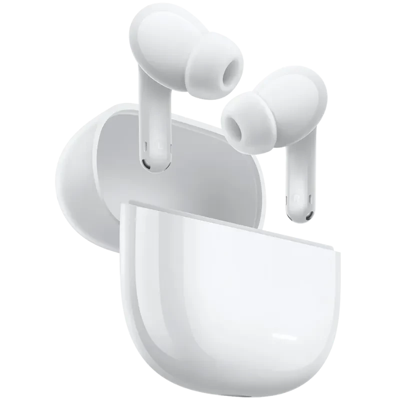 Xiaomi Redmi Buds 8 Lite Blanco con estuche compacto brillante, auriculares intraurales con almohadillas de silicona y diseño minimalista en color blanco