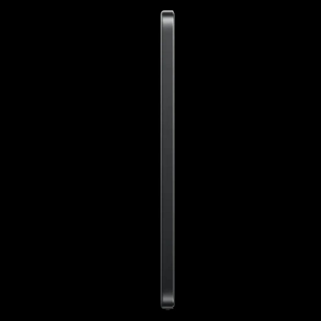 Borde lateral del Xiaomi UltraThin Magnetic Power Bank 5000 15W Negro, perfil ultradelgado con acabado mate y líneas limpias