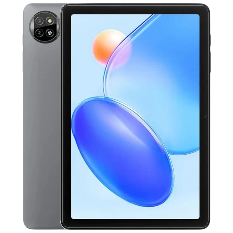 Blackview Tab 20 WiFi 10.1 4GB/64GB cinzento com ecrã amplo, molduras finas e câmara traseira dupla em módulo circular, design fino e elegante