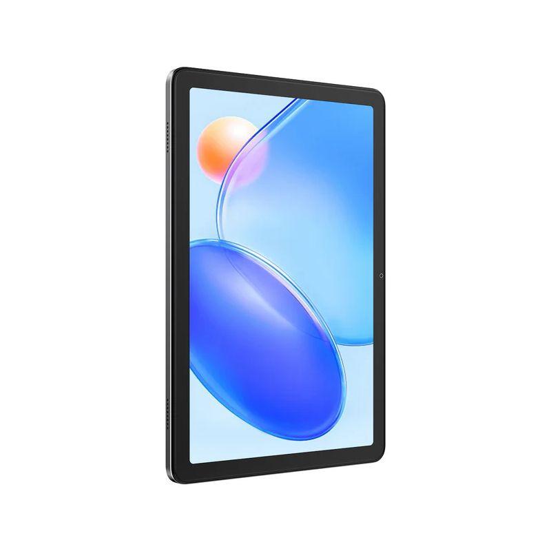 Blackview Tab 20 WiFi 10.1 polegadas em cinzento, ecrã com margens finas, câmara frontal central e corpo fino; design moderno e minimalista