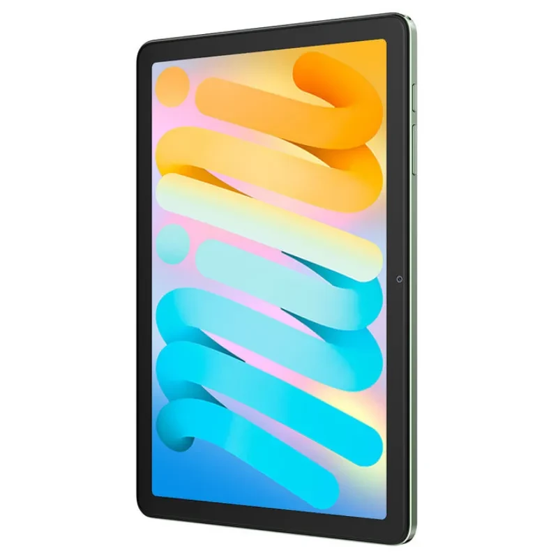 Vue à 45 degrés de la Blackview Tab 20 avec boutons de contrôle du volume