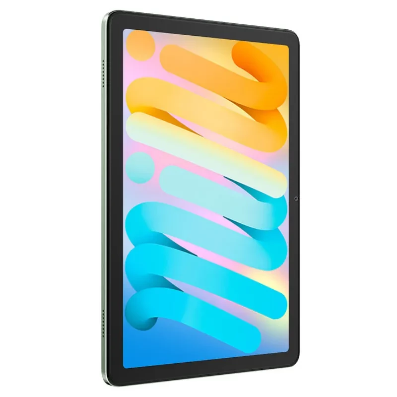 Vue à 45 degrés de la Blackview Tab 20 avec sortie audio sur le côté