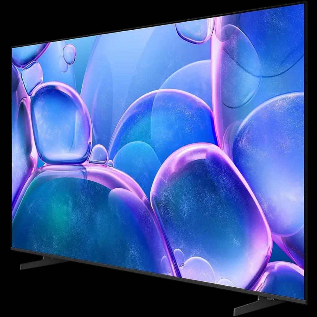 Samsung UE65U7022FK 65 Crystal UHD 4K com HDR10+, painel fino sem bordas, cores vibrantes, base dupla elegante, Tizen e Gaming Hub para entretenimento moderno