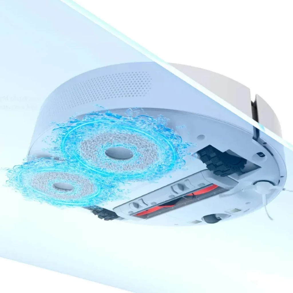 Almohadilla para trapeador Xiaomi S10+/S20+/X20Pro/X20Max: discos dobles de microfibra, limpieza húmeda eficiente, compatible con robots aspiradores Xiaomi