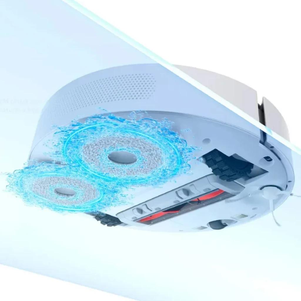 Almohadilla para trapeador Xiaomi S10+/S20+/X20Pro/X20Max: discos dobles de microfibra, limpieza húmeda eficiente, compatible con robots aspiradores Xiaomi