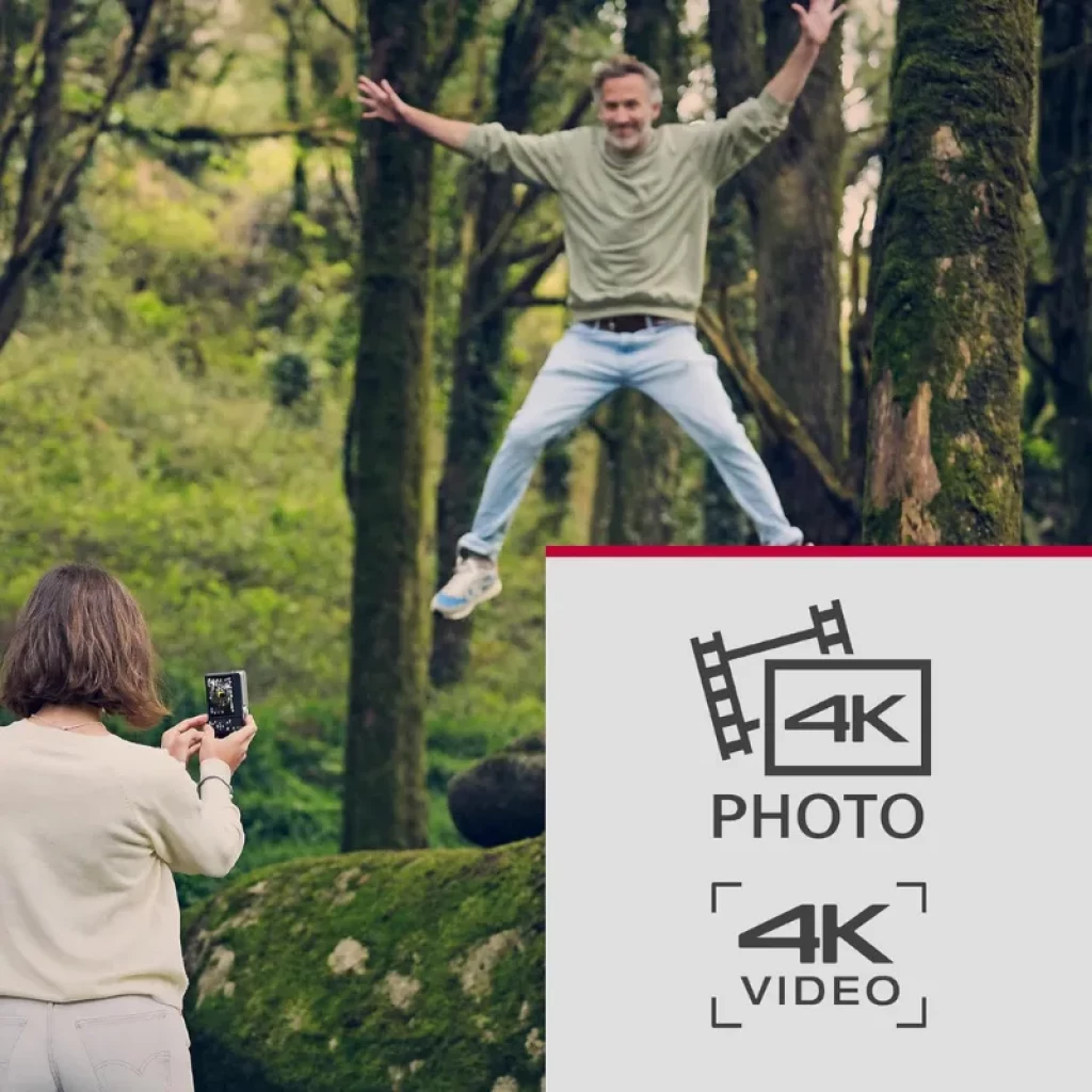 Panasonic Lumix TZ99 Argent, appareil photo compact avec mode Photo 4K et Vidéo 4K, idéal pour capturer des scènes d'action et des paysages en haute résolution