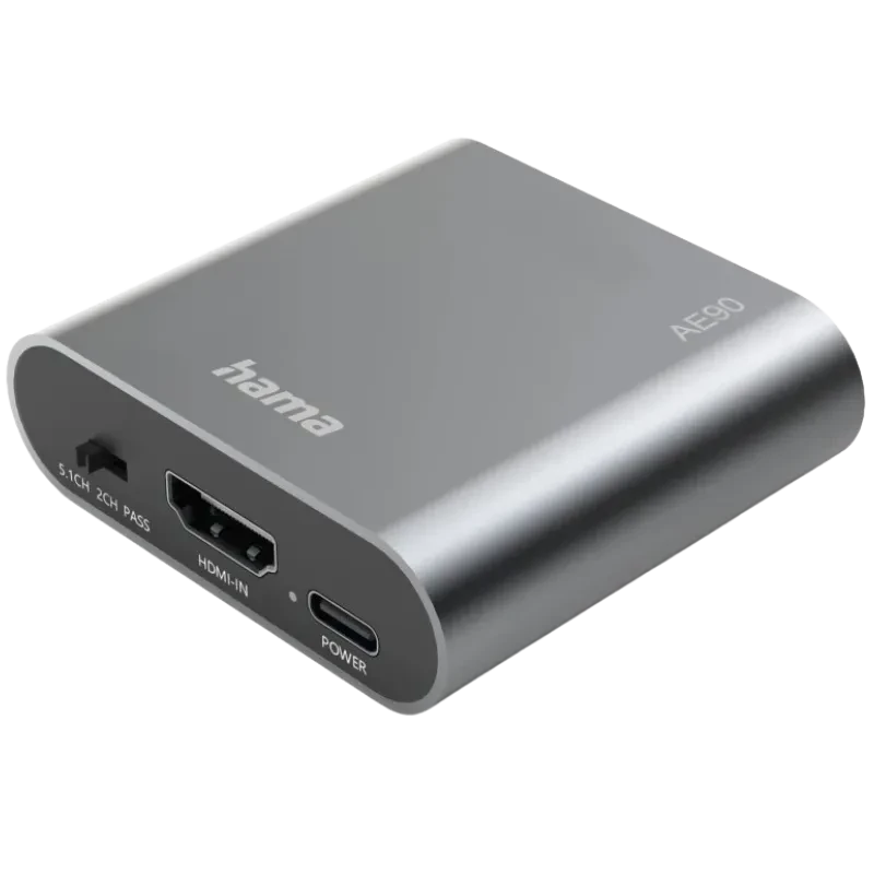 Hama AE-90 - Extractor/Divisor de audio HDMI 4K
