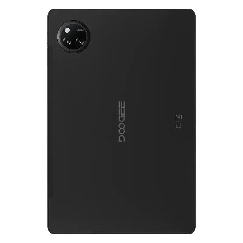 Vista trasera de la Doogee Tab A9 Pro+ con módulo de cámaras, logo de la marca y color negro