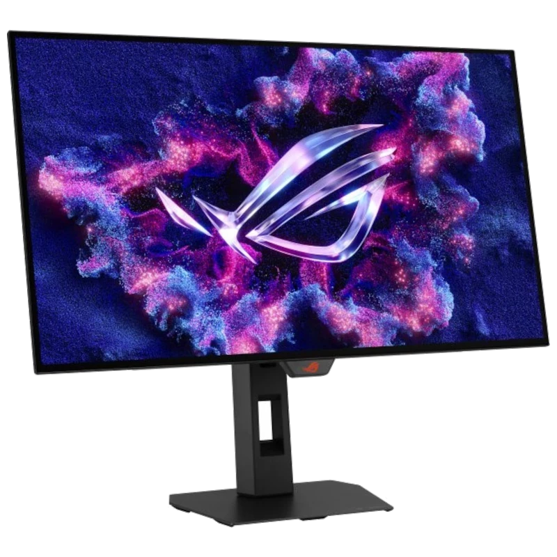 Monitor ASUS ROG Strix XG27AQWMG 27 QHD WOLED com tela fina, cores vibrantes e 280Hz, suporte ajustável e molduras estreitas, ideal para jogos rápidos
