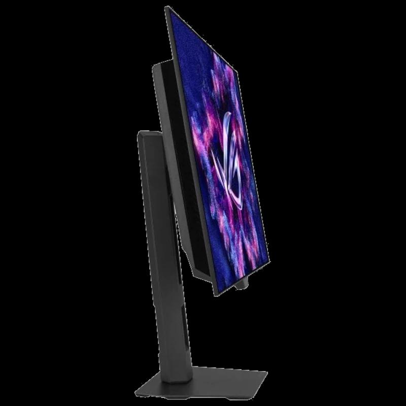 Monitor ASUS ROG Strix XG27AQWMG de 27 polegadas, painel fino WOLED, suporte robusto ajustável, tela QHD com molduras estreitas e acabamento preto elegante