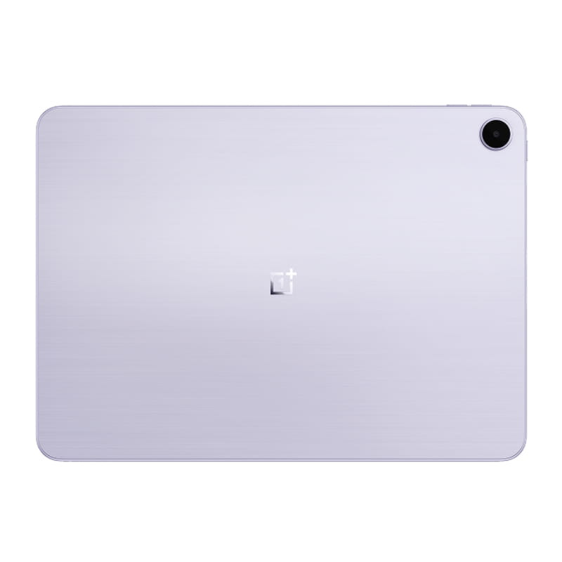 Oneplus Pad Go 2 12,1 pulgadas WiFi en color lavanda, trasera metálica cepillada con logo central OnePlus y cámara única en esquina superior derecha