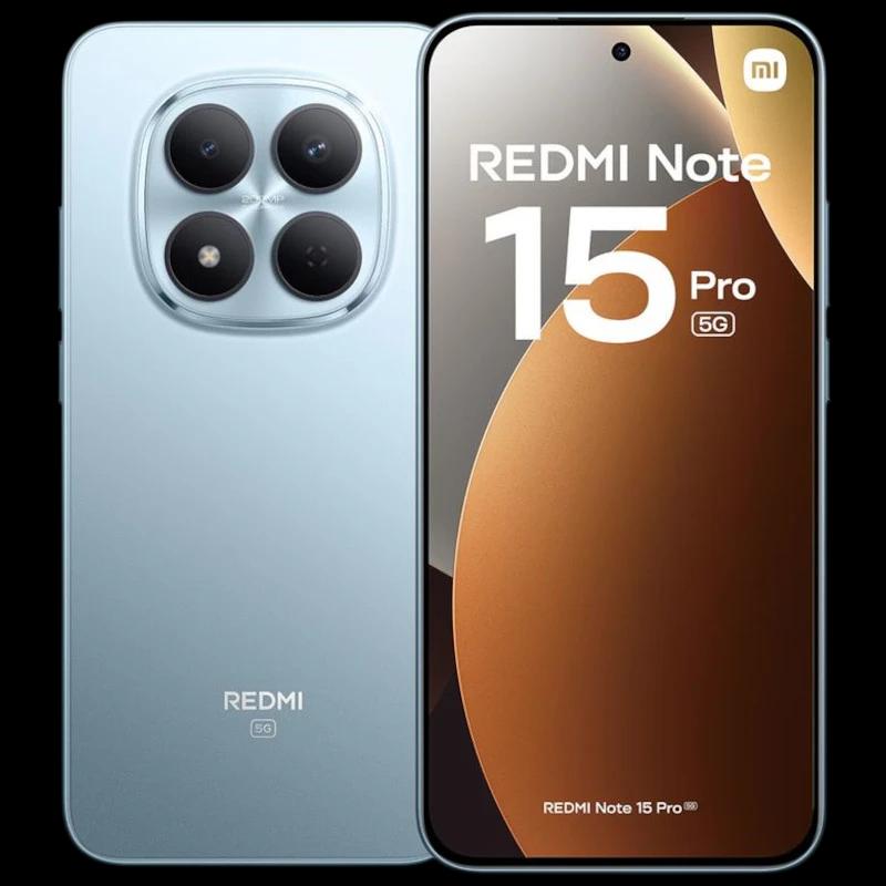 Xiaomi Redmi Note 15 Pro 5G 512 GB Azul 1,5K AMOLED 8 GB RAM 2 dias sem recarregar