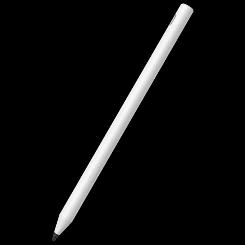 Oneplus Pad Go 2 Pen Blanco Stylus: lápiz digital blanco, cuerpo delgado y mate, punta fina gris para precisión, diseño minimalista y ligero