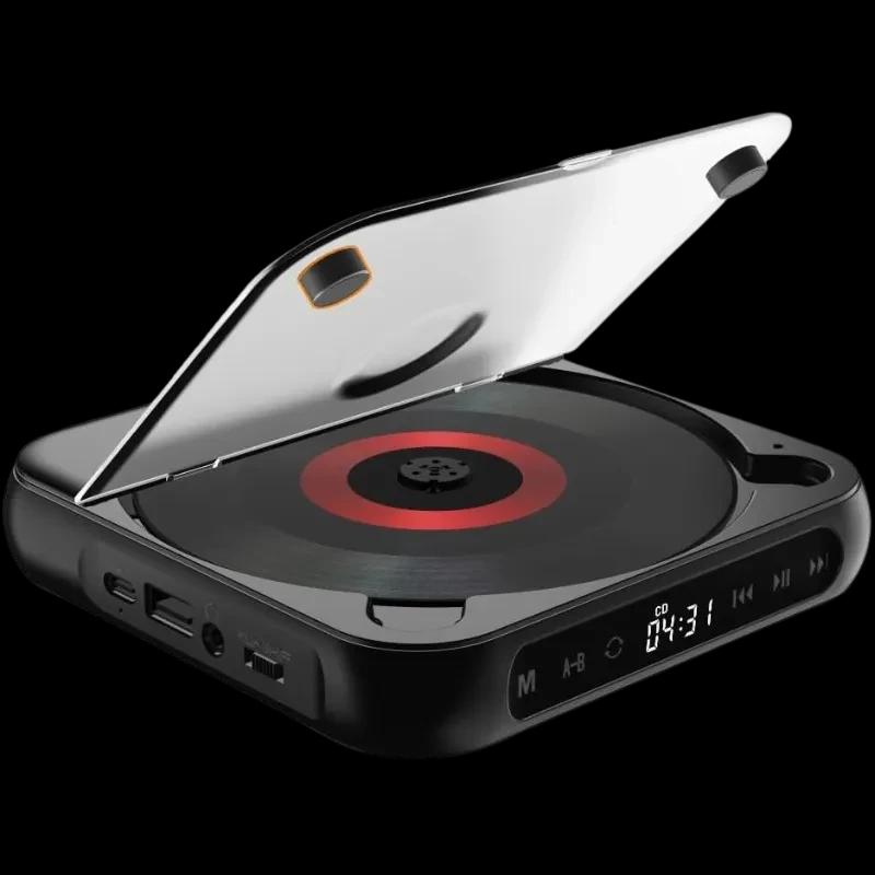 KC-918 Leitor de CD portátil estéreo Bluetooth Preto