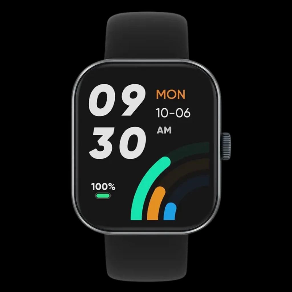 Vista frontal del Black Shark GTS en color negro