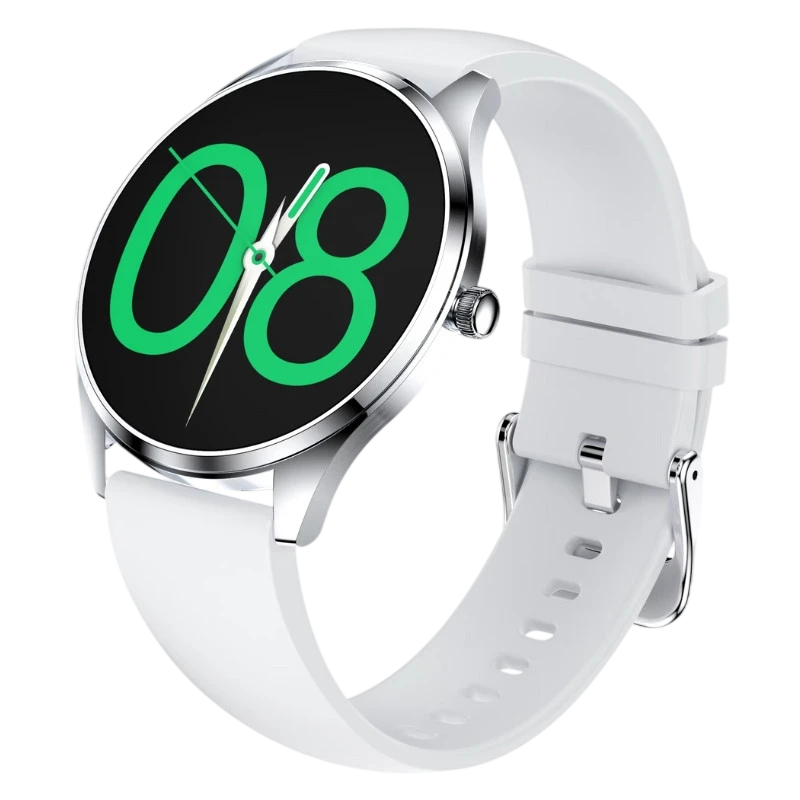 TN99 Smartwatch avec Bracelet en Silicone Argent