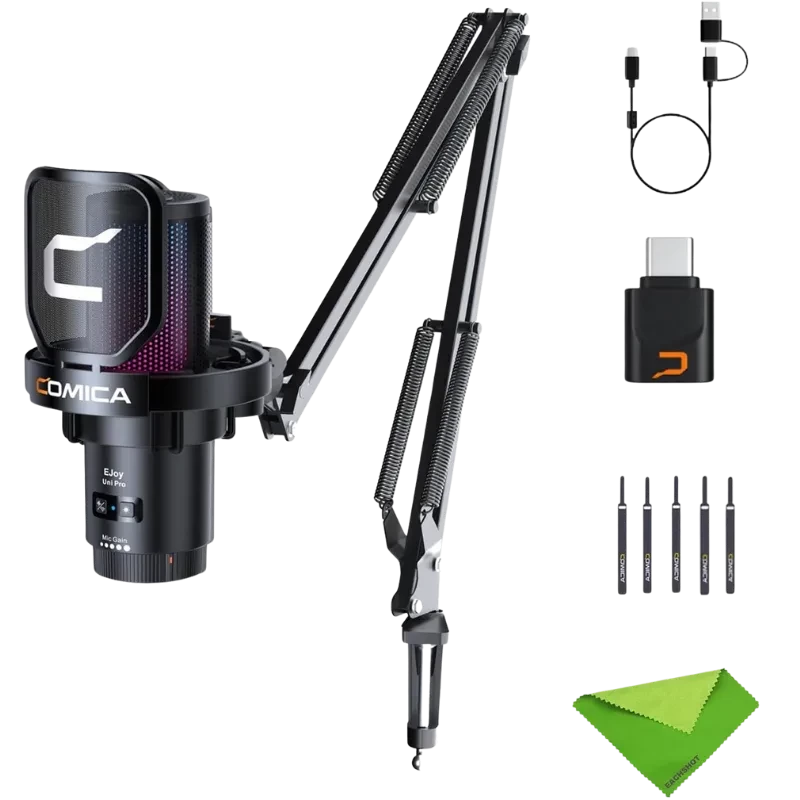 COMICA EJoy Uni Pro (A) Micrófono Inalámbrico Negro