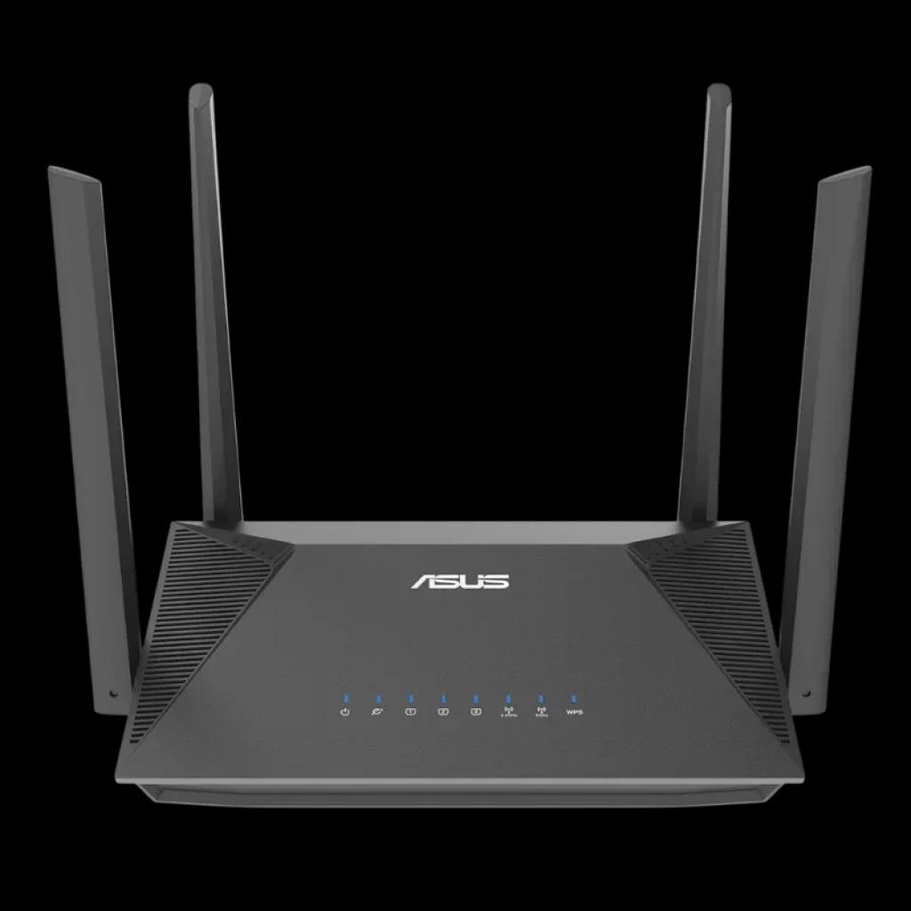 Routeur ASUS RT-AX52 Pro WiFi 6 noir avec quatre antennes externes