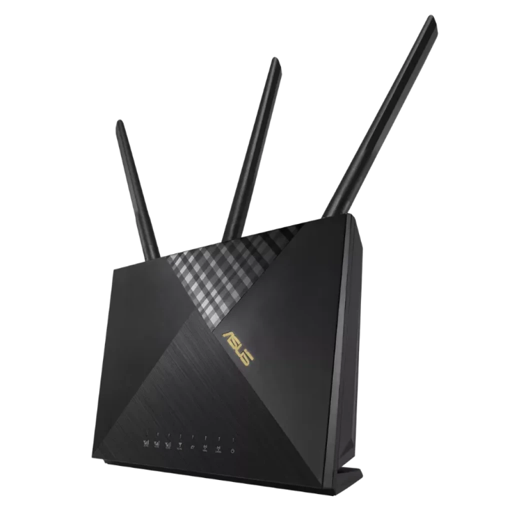 Router ASUS 4G-AX56 WiFi 6 con antenas externas desmontables