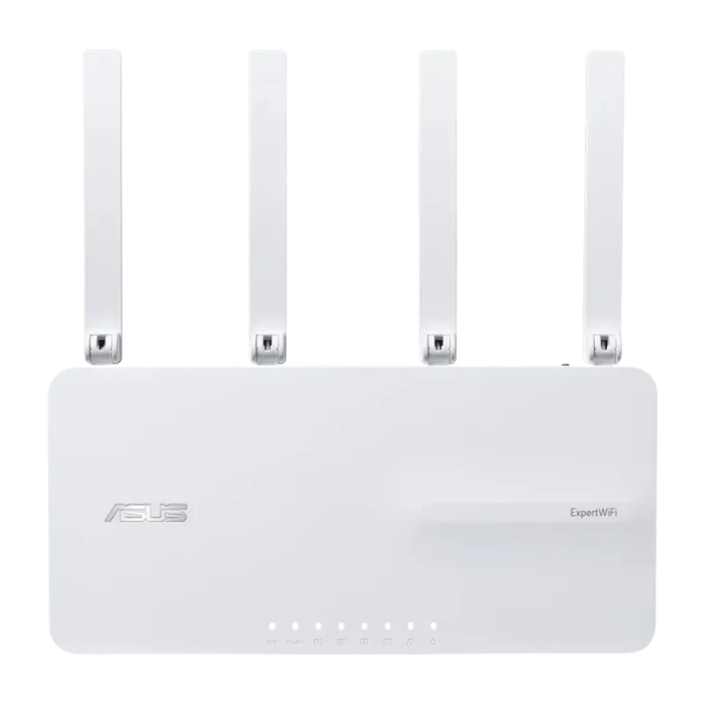 Routeur professionnel ASUS ExpertWiFi EBR63 avec conception verticale et antennes externes