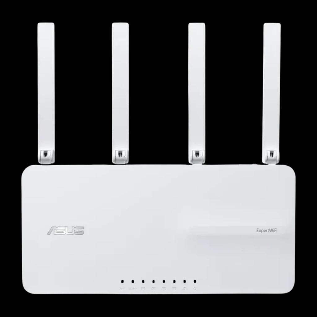 Routeur professionnel ASUS ExpertWiFi EBR63 avec conception verticale et antennes externes