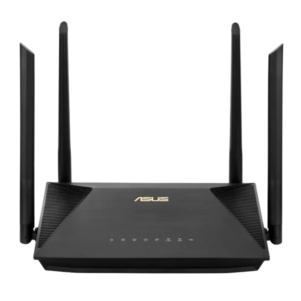 Routeur ASUS RT-AX53U noir avec 4 antennes externes