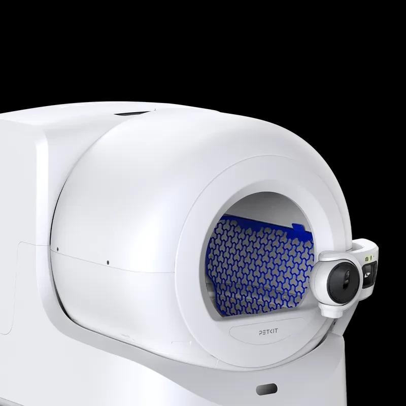 Image illustrative du PETKIT Standard Litter Sifter installé dans le bac à litière Purobot Ultra compatible