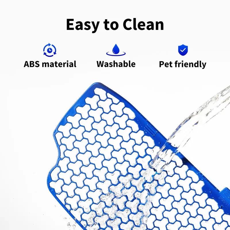 Imagen ilustrativa de la facilidad de limpieza del PETKIT Standard Litter Sifter