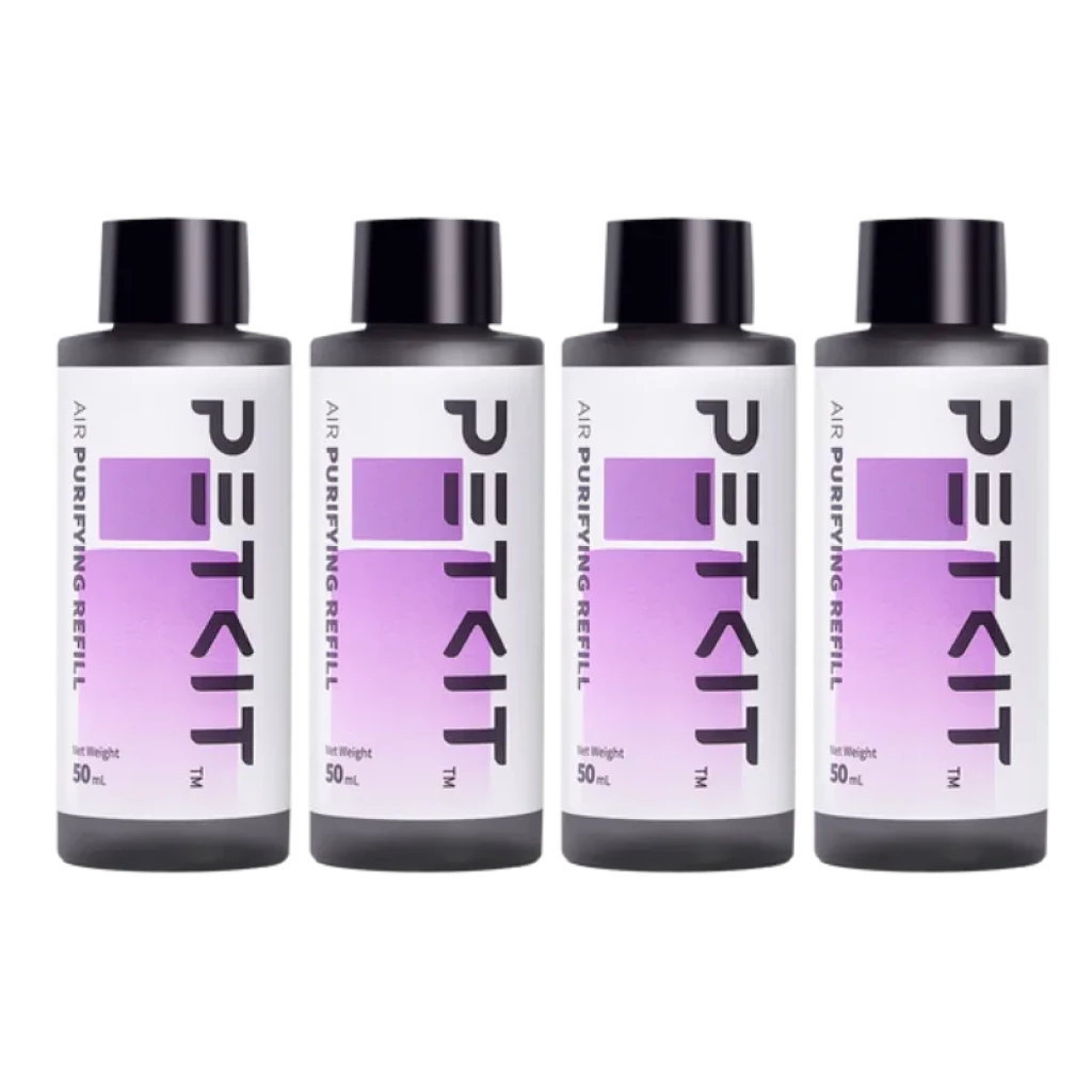Lot de 4 recharges de liquide désodorisant Petkit P9214