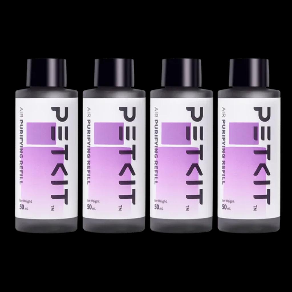 Pacote com 4 recargas de líquido eliminador de odores Petkit P9214