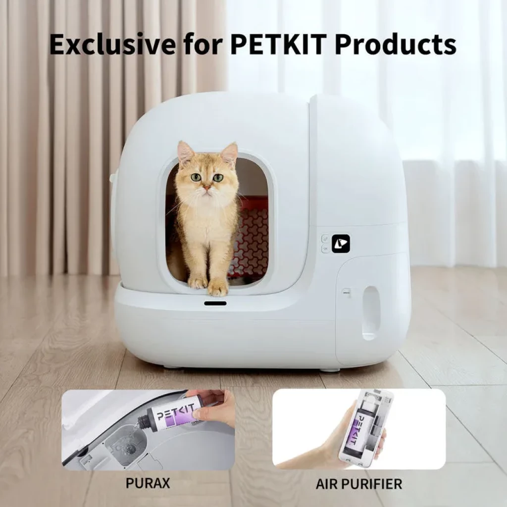 Petkit P9214 Recarga Concentrado Purificador de Ar 50ml 4 unidades, cartuchos compactos e brancos, compatíveis com purificador PETKIT para eliminar odores