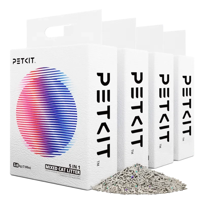 PETKIT Arena Mixta para Gatos 5 en 1 (Pack x4)