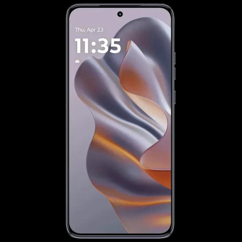 Motorola Edge 60 Neo 5G Azul Grisaille con pantalla pOLED HDR10+ de borde a borde, cámara frontal en agujero central y marcos delgados, 12 GB RAM Moto AI