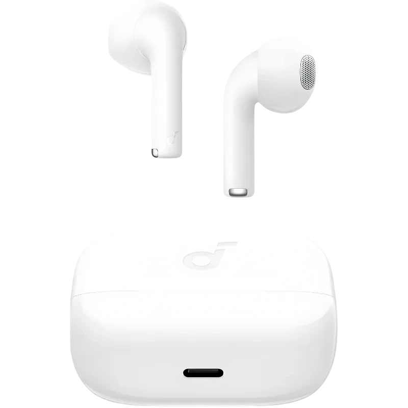 Soundcore K20i Blanc - Écouteurs Semi In-Ear Bluetooth sans fil