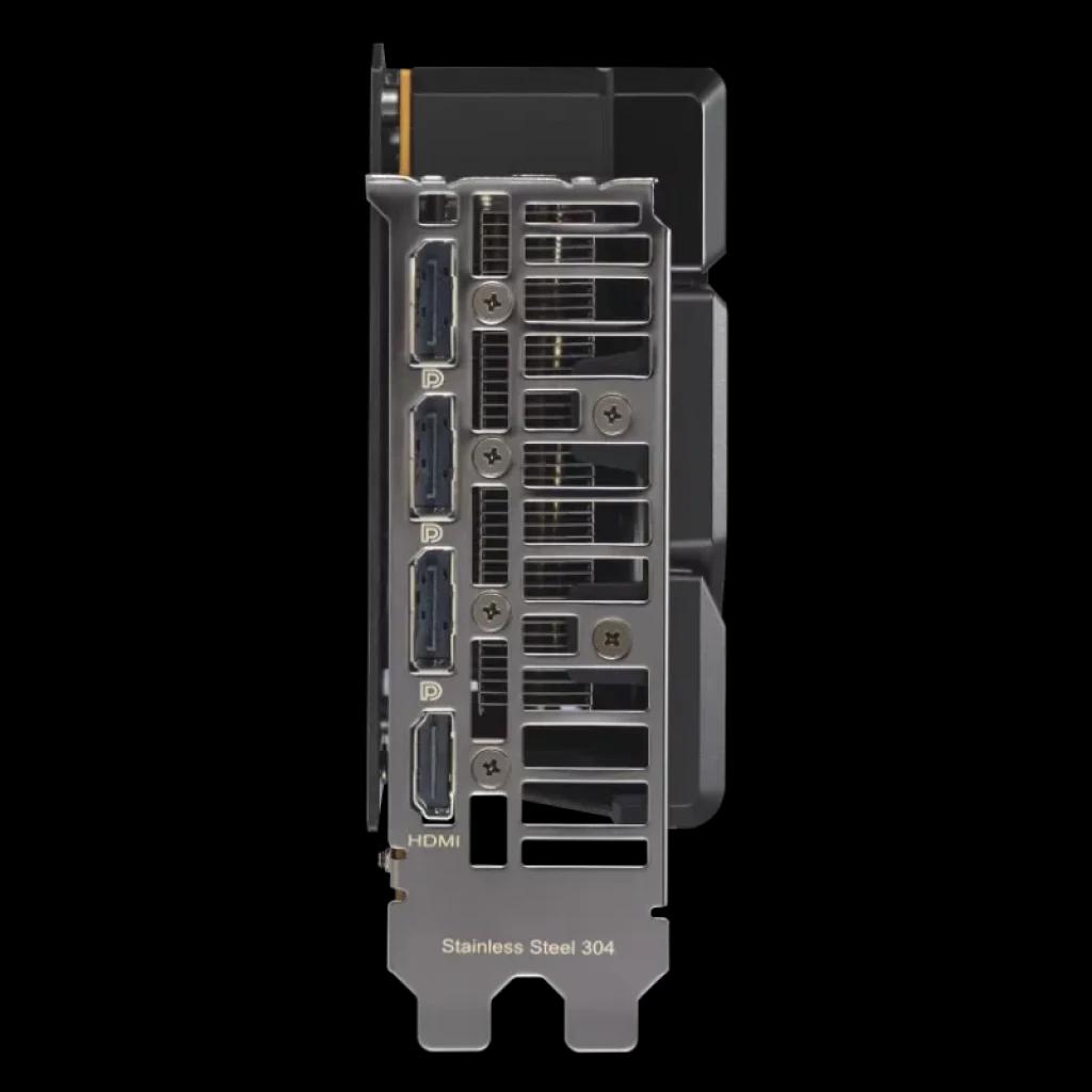 Ports DisplayPort 2.1b et HDMI 2.1b de la carte graphique ASUS Dual RTX 5060