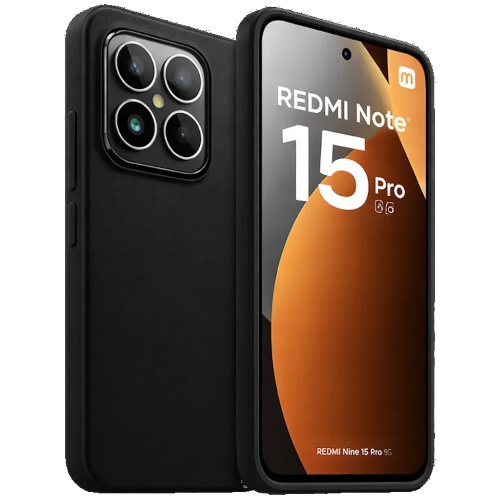 Coque Xiaomi Redmi Note 15 Pro 5G Square Liquid Premium Noir