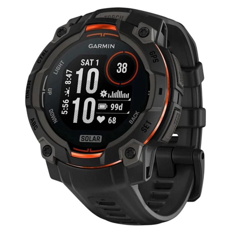 Garmin Instinct 3 45mm Solar Negro