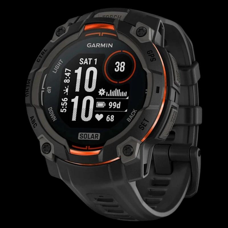 Garmin Instinct 3 45mm Solar Negro