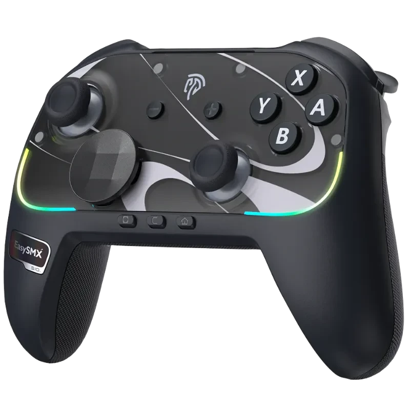 EasySMX S10 Switch Gamepad Negro - Mando Inalámbrico para Nintendo Switch 2 con Vibración HD