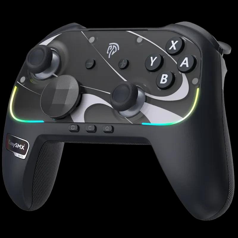 EasySMX S10 Switch Gamepad Noir - Manette sans fil pour Nintendo Switch 2 avec vibration HD