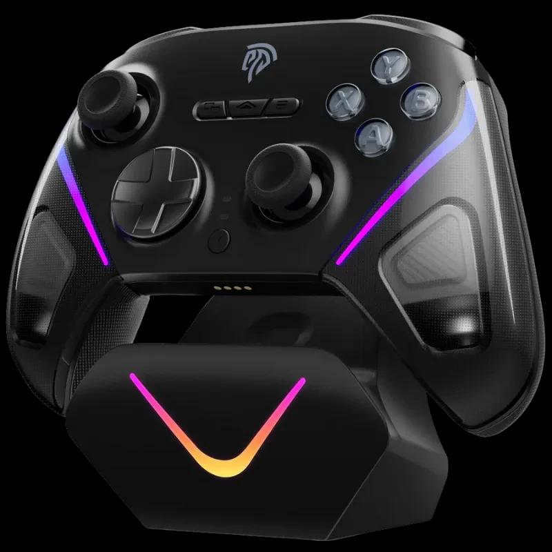 EasySMX D10 PC Negro - Mando mulitplataforma con Base de Carga Inteligente