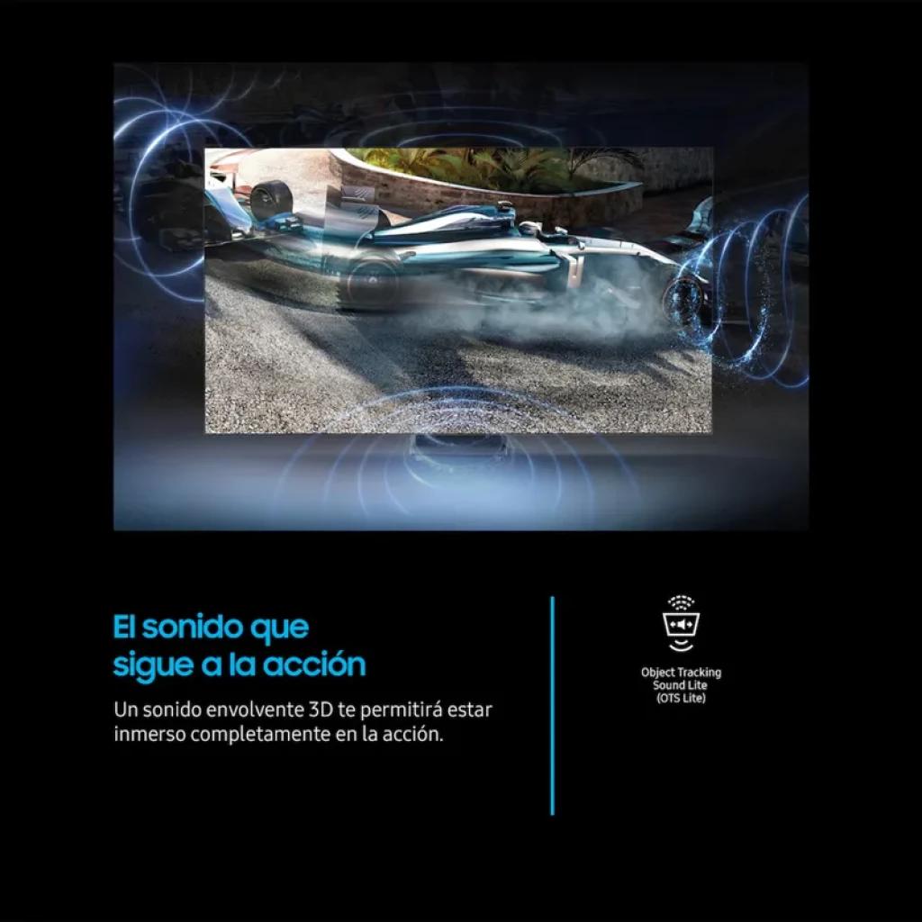 Samsung TU27F6005FK 27 pulgadas, pantalla Full HD con marcos delgados, efecto de sonido envolvente 3D OTS Lite y conectividad WiFi en color negro